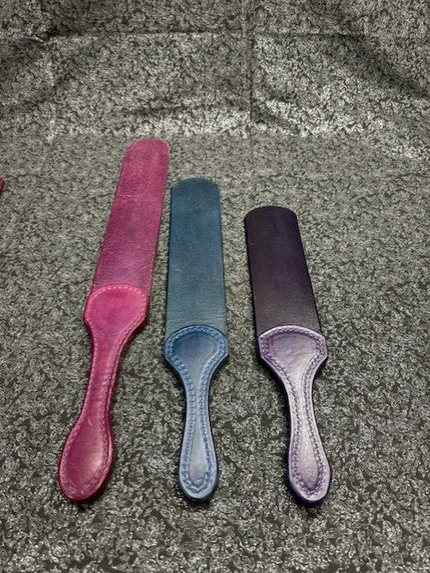 Extra Heavy Colorful Spanking Straps OTK Leather