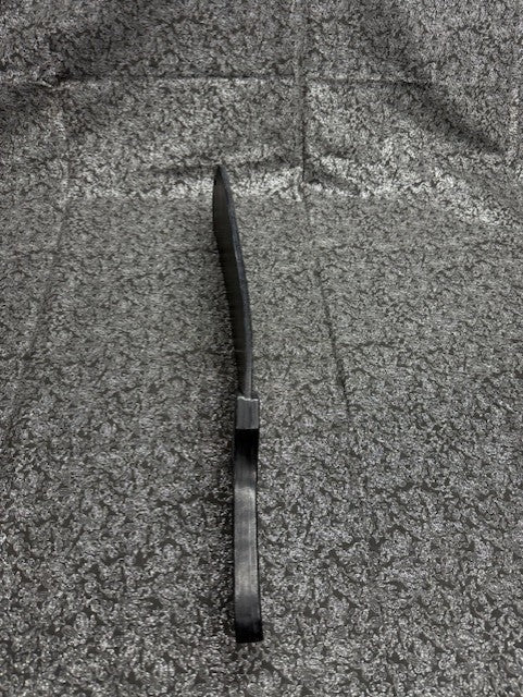 Heavy Black Spanking Straps OTK Leather