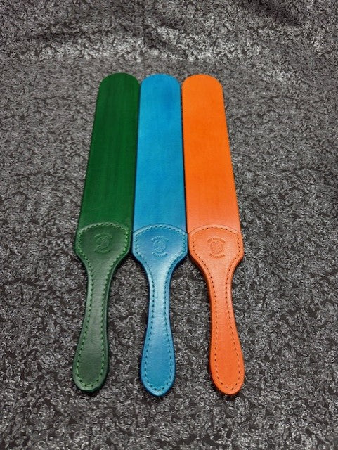 Extra Heavy Colorful Spanking Straps OTK Leather