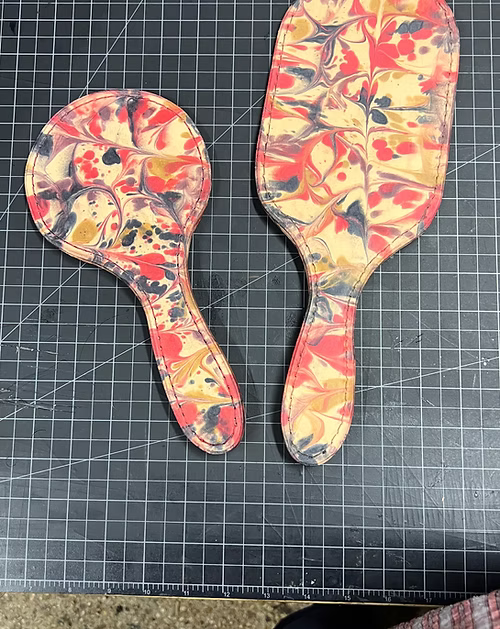 Leather Deco Spanking Paddles