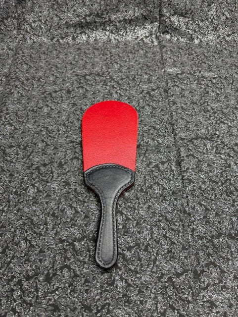 Large Beaver Tail Spanking Paddle OTK Leather