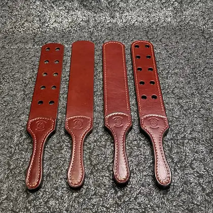 Chestnut Leather Spanking Strap - OTK Leather OTK Leather