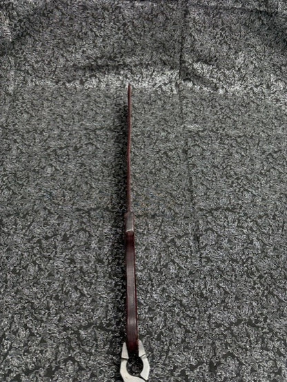 Chestnut Spanking Strap Black - OTK Leather