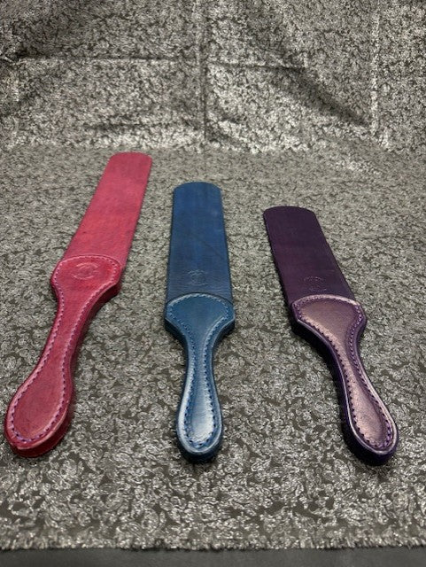 Extra Heavy Colorful Spanking Straps OTK Leather